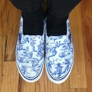 Opening Ceremony x Vans Blue Porcelain Sneakers
